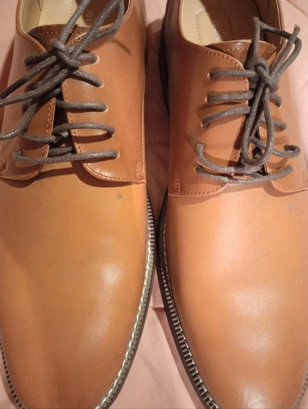 Men's Joseph Abboud Thornton Plain Toe Leather Shoes